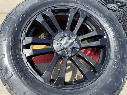 20" MB TKO Ford F-150 rims wheels Expedition NITRO 33"