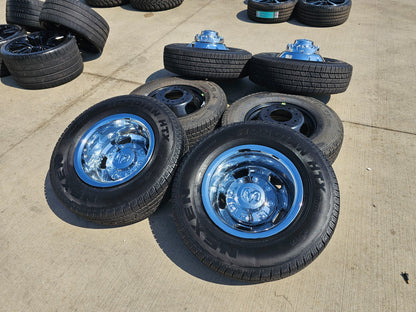 17" Dodge Ram 3500 Dually Laramie 8x200 wheels rims 2703 2704 OEM 2024 2025 NEW
