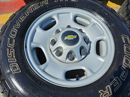 17" Chevy Silverado GMC Sierra 2500 3500 OEM 8095 wheels 2021 2022 2023 2024