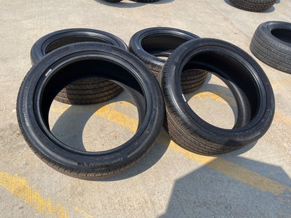 (4) 255/40/19 Continental Contipro Contact RX 96W M+S SL 255/40R19 tires NEW