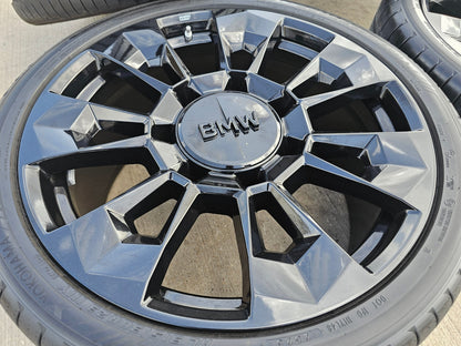 23" BMW X7M X5 X6 X7 XM OEM Series wheels rims tires SET 2024 2025 2026 2027 NEW