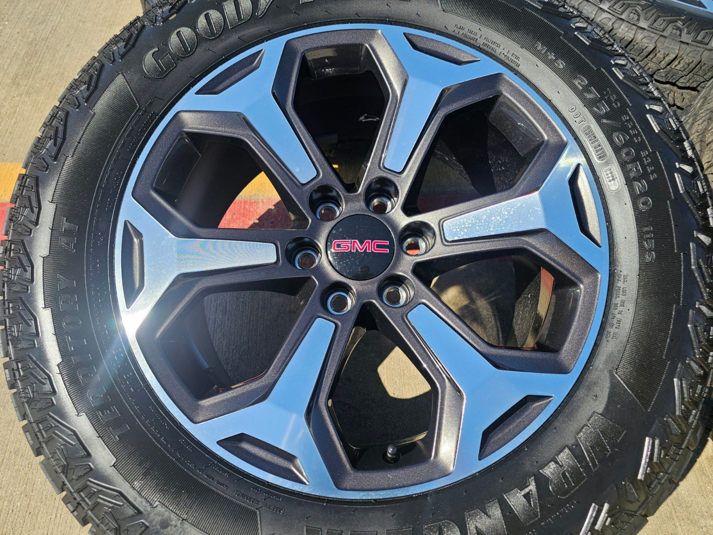 20" GMC Sierra AT4X Canyon Chevy Silverado OEM wheels rims SET 2026 2027 NEW