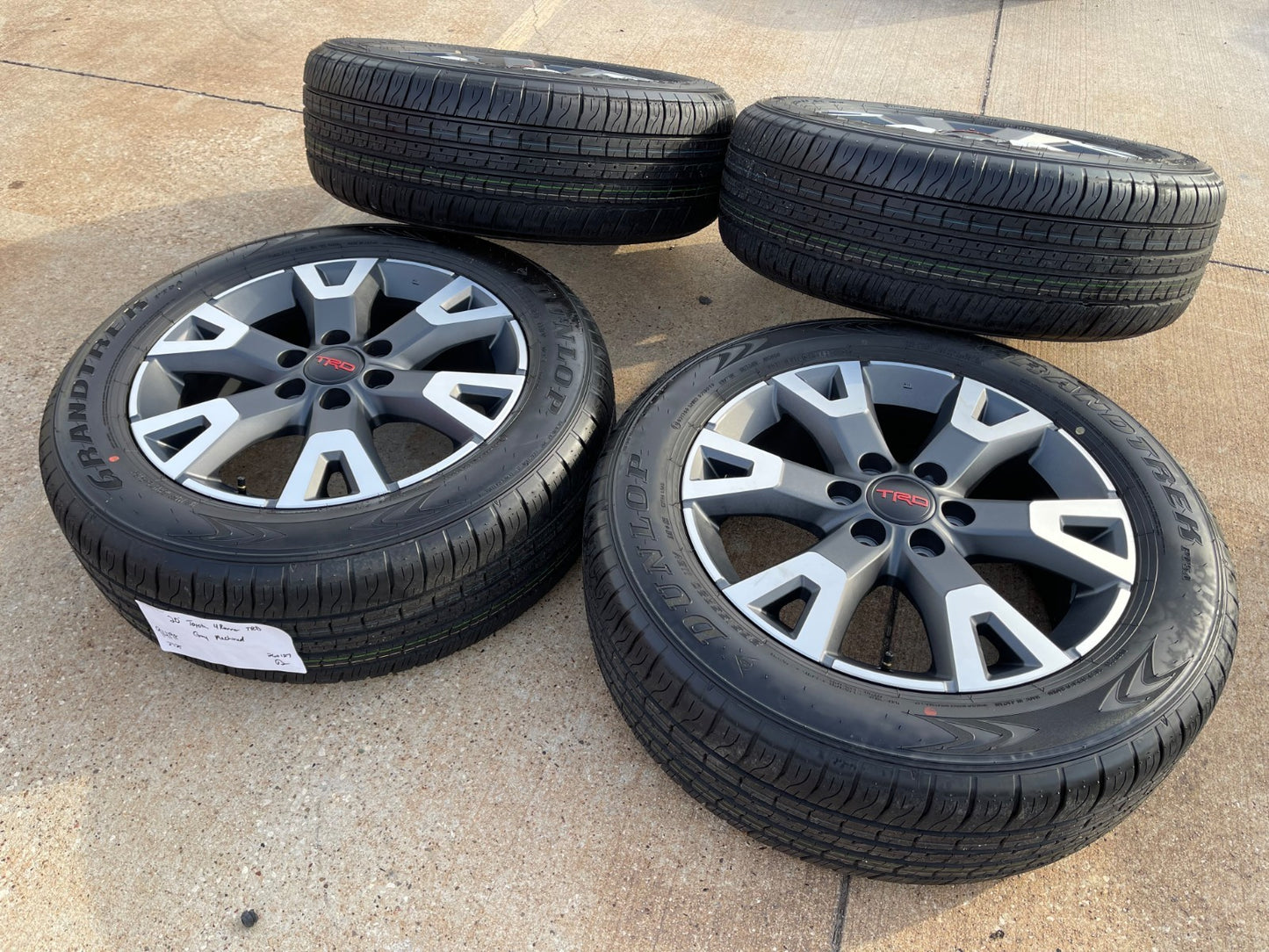 20" Toyota 4Runner TRD OEM 94198 wheels rims Tundra Sequoia 2025 2026 NEW