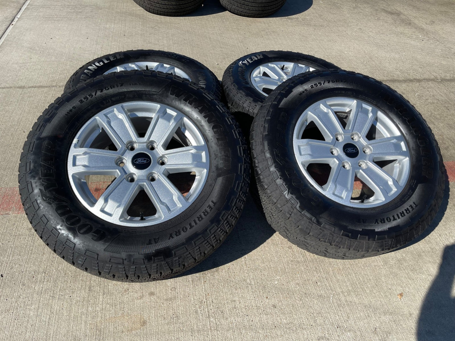 17" Ford Ranger OEM 10587 FX-4 wheels rims tires BRONCO 2024 2025 2026 GOODYEAR