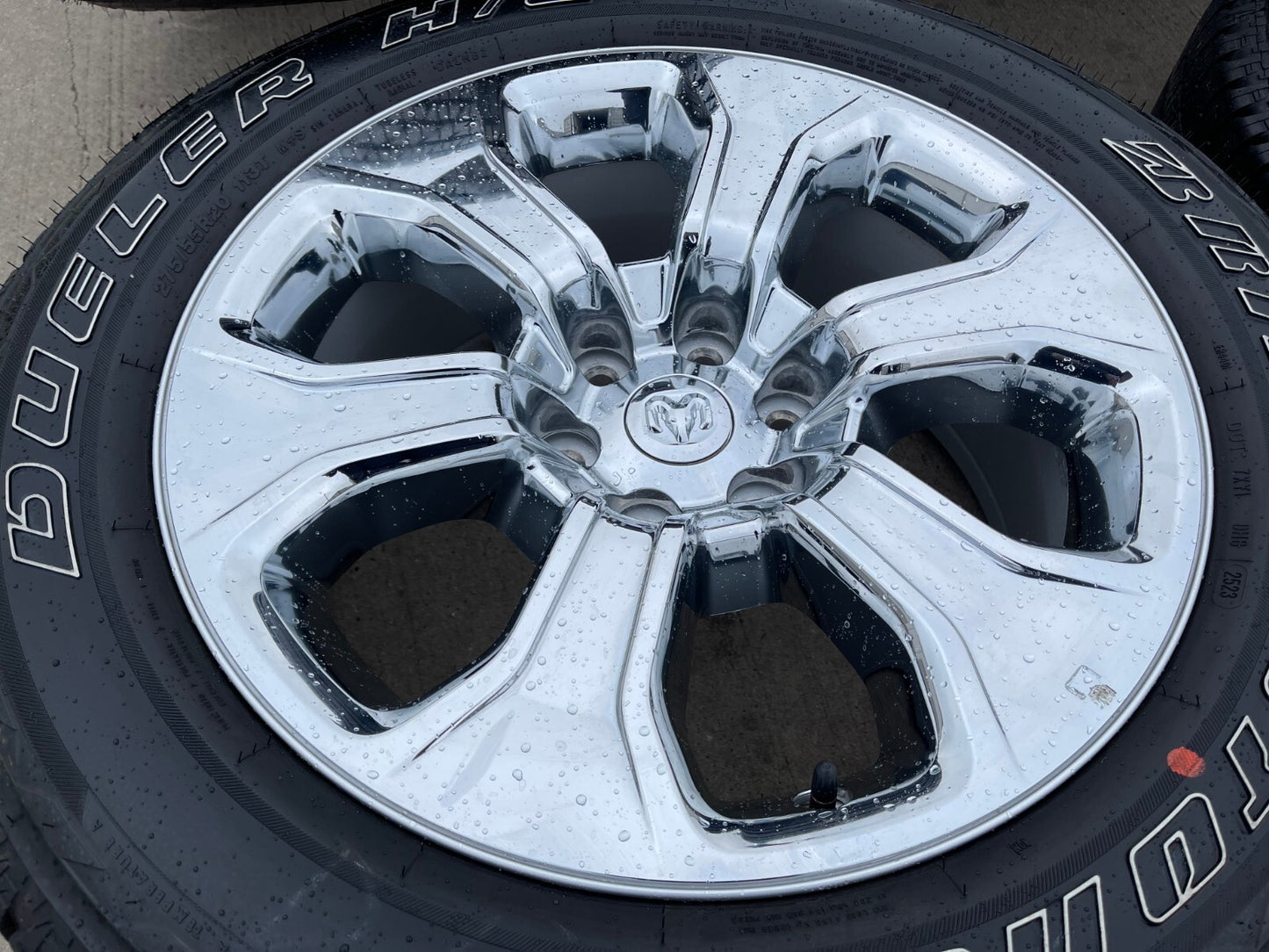20" Dodge Ram 1500 OEM Laramie CHROME 2679 wheels rims 2023 2024 2025 2026