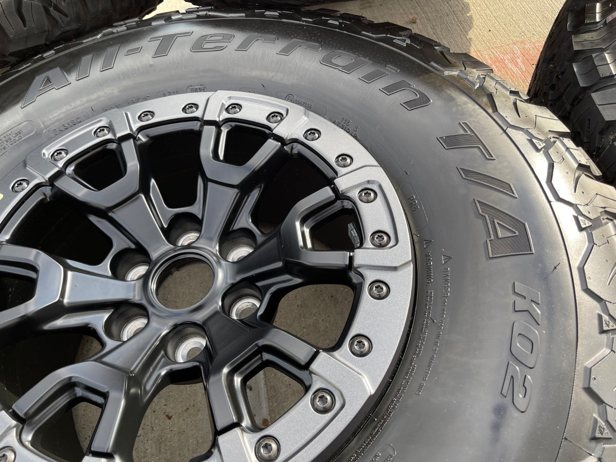 17" Ford F-150 Raptor Bronco R OEM BEADLOCK 51222 rims wheels 2025 2026 NEW 37"