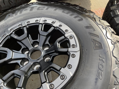 17" Ford F-150 Raptor Bronco R OEM BEADLOCK 51222 rims wheels 2025 2026 NEW 37"
