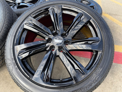 24" Cadillac Escalade V OEM wheels rims 2025 2026 2027 BRIDGESTONE SET NEW