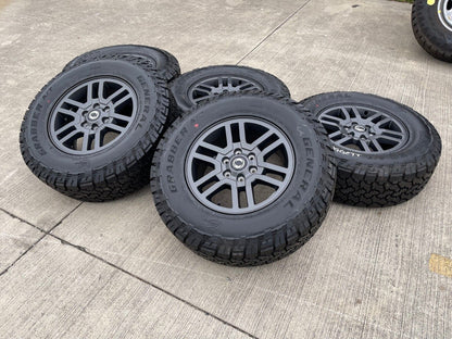 17" INEOS Grenadier OEM wheels rims tires 2023 2024 2025 2026 NEW GENERAL A/T