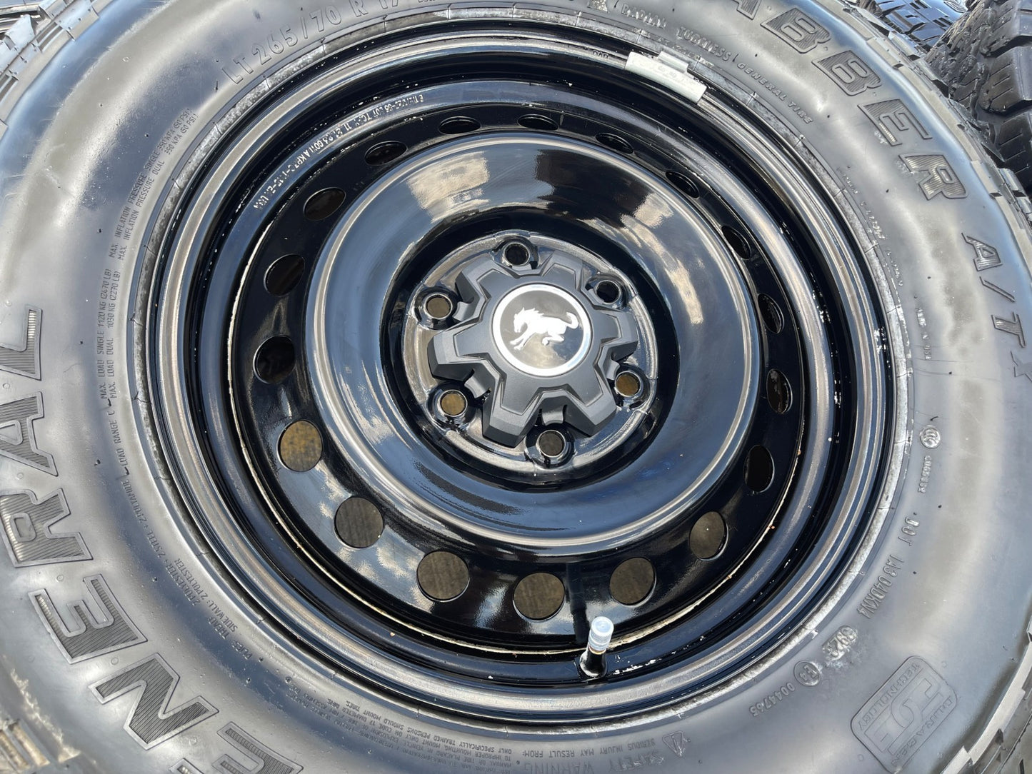 17" Ford Bronco wheels rims 10227 OEM Ranger 2023 2024 2025 2026 SET GENERAL A/T