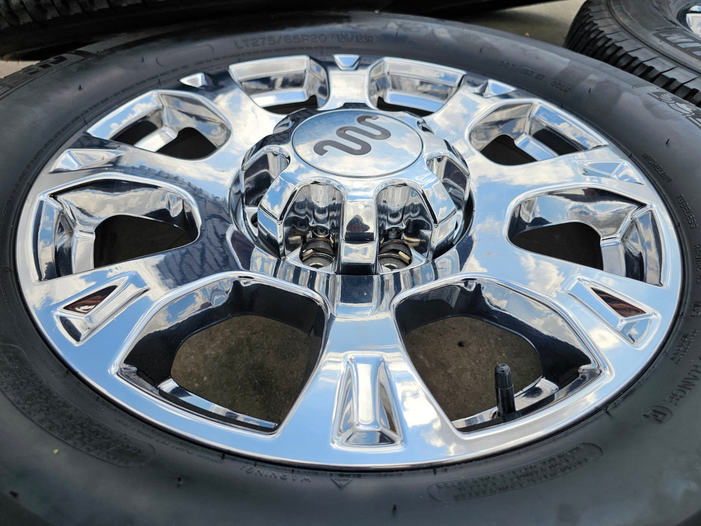 20" Ford F-250 F-350 KING RANCH OEM 10291 rims wheels tires MICHELIN LTX A/T2