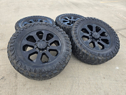 20" Dodge Ram 2500 3500 LARAMIE OEM 2700 wheels rims tires 35"