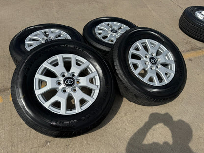 17" Toyota Tacoma 4Runner TRD Silver OEM wheels rims tires 2024 2025 NEW