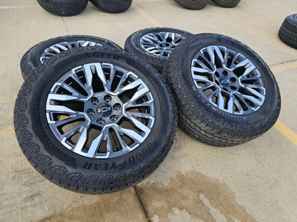 20" Chevy Silverado Suburban Tahoe Z71 OEM wheels rims SET 2025 2026 2027 NEW