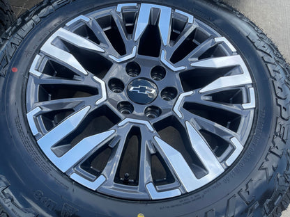 20" Chevy Silverado Suburban Tahoe Z71 OEM wheels rims SET NEW FALKEN A/T4