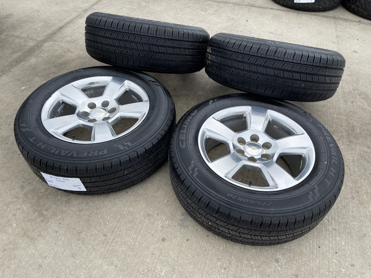 20" Chevy Silverado 1500 Tahoe Suburban OEM 5652 wheels rims SET