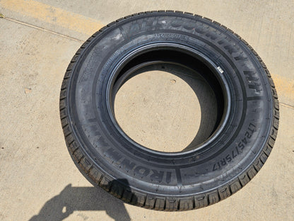 (1) 245/75/17 Ironman All Country H/T tire 245/75R17 M+S 121S LT 10 ply LRE NEW