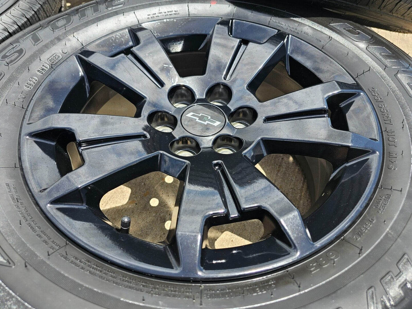 17" Chevy Colorado GMC Canyon OEM Black 5672 wheels rims tires NEW