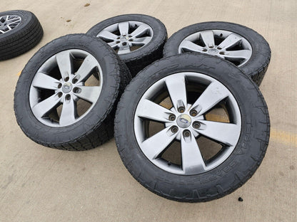 20" Ford Expedition F-150 OEM gray wheels rims 3833 3896 tires NITTO