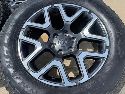 20" Dodge Ram 1500 OEM 94059 Laramie wheels rims 68583860AA 2024 2025 2026 SET