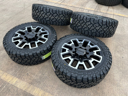 22" Chevy Silverado GMC Sierra 2500 OEM wheels rims 2024 2025 NEW R/T 35" tires