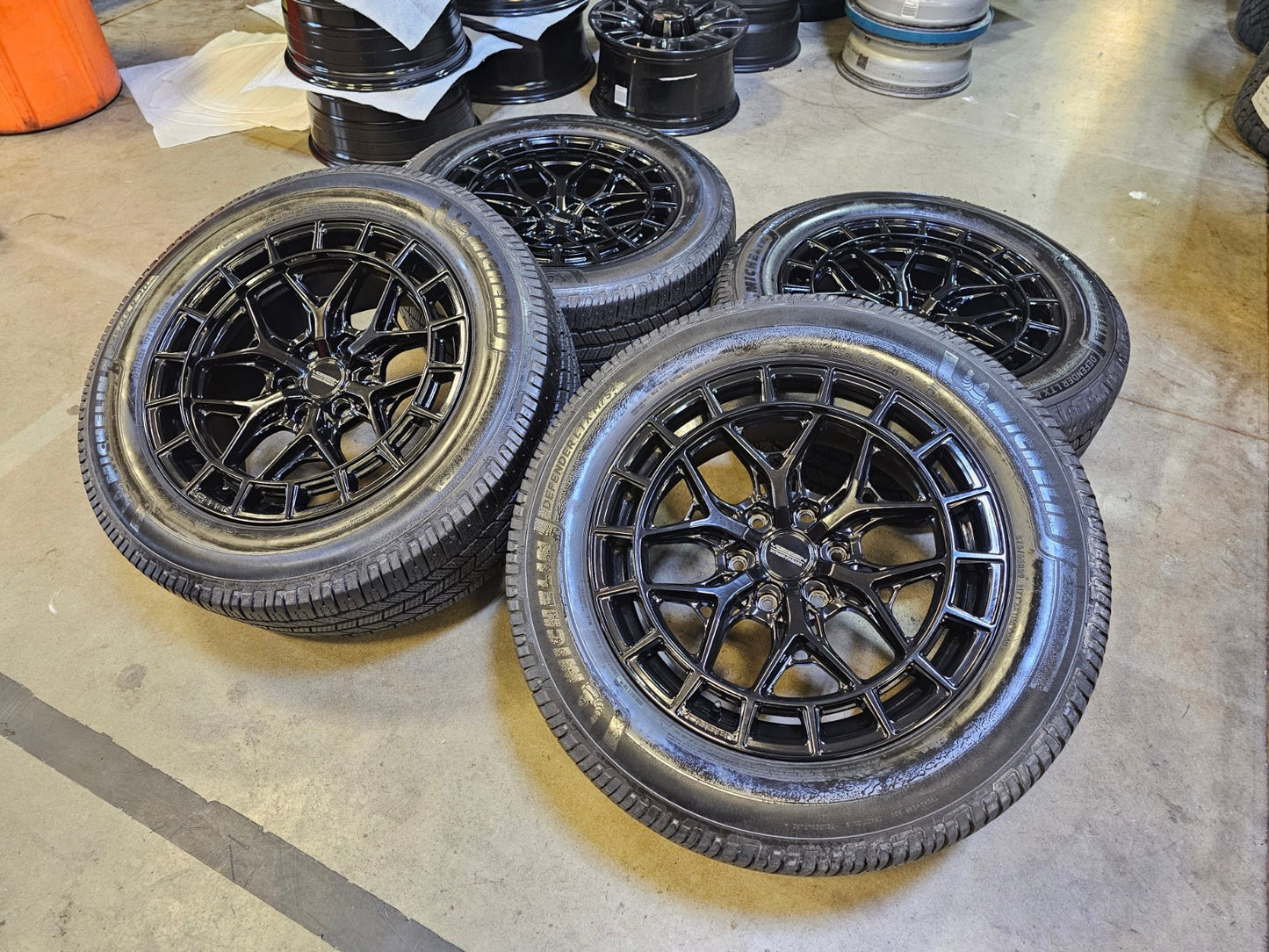 20x9 20" VOSSEN Hydro Forged HFX-1 Chevy Silverado RAM wheels rims 6x139 6x5.5