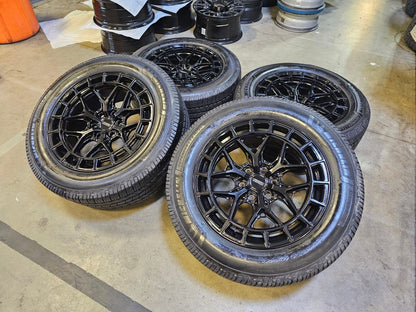 20x9 20" VOSSEN Hydro Forged HFX-1 Chevy Silverado RAM wheels rims 6x139 6x5.5