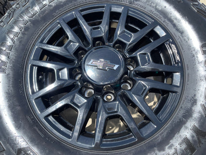 18" Chevy Silverado ZR2 Trail Boss 2500 OEM wheels rims #14122 2011-2027 SET