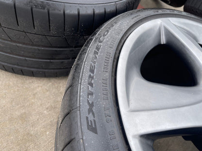 18" Porsche 911 966 OEM Replica wheels rims tires
