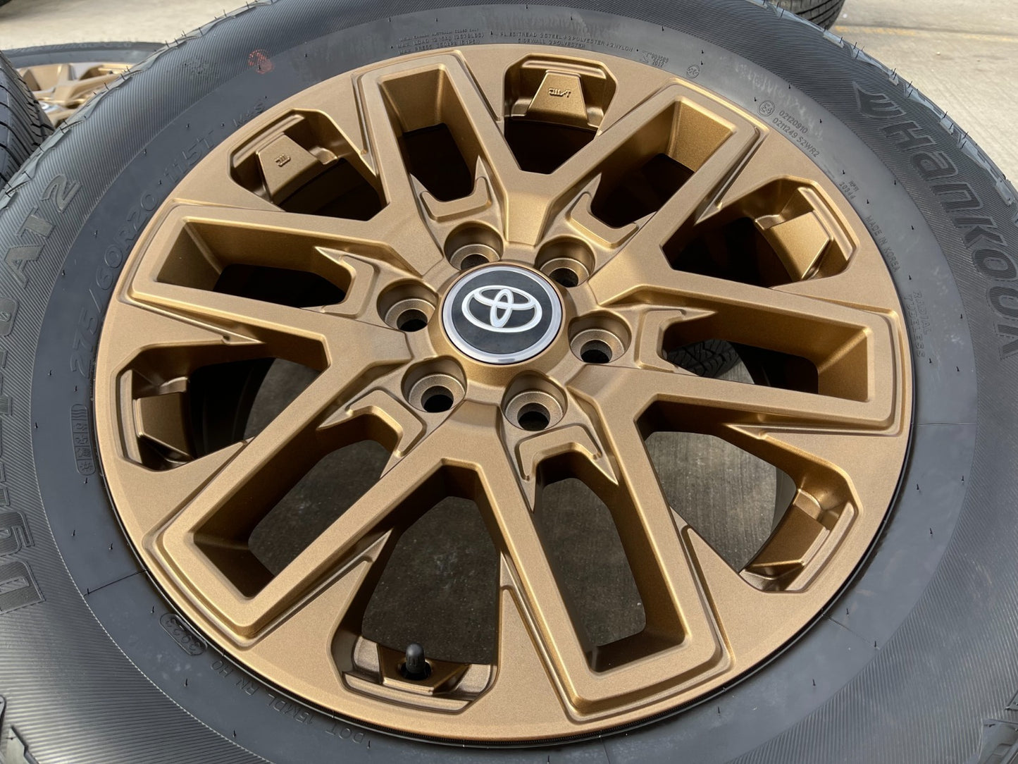 20" Toyota Tundra TRD OEM wheels rims BRONZE TSS 95295 Sequoia NEW