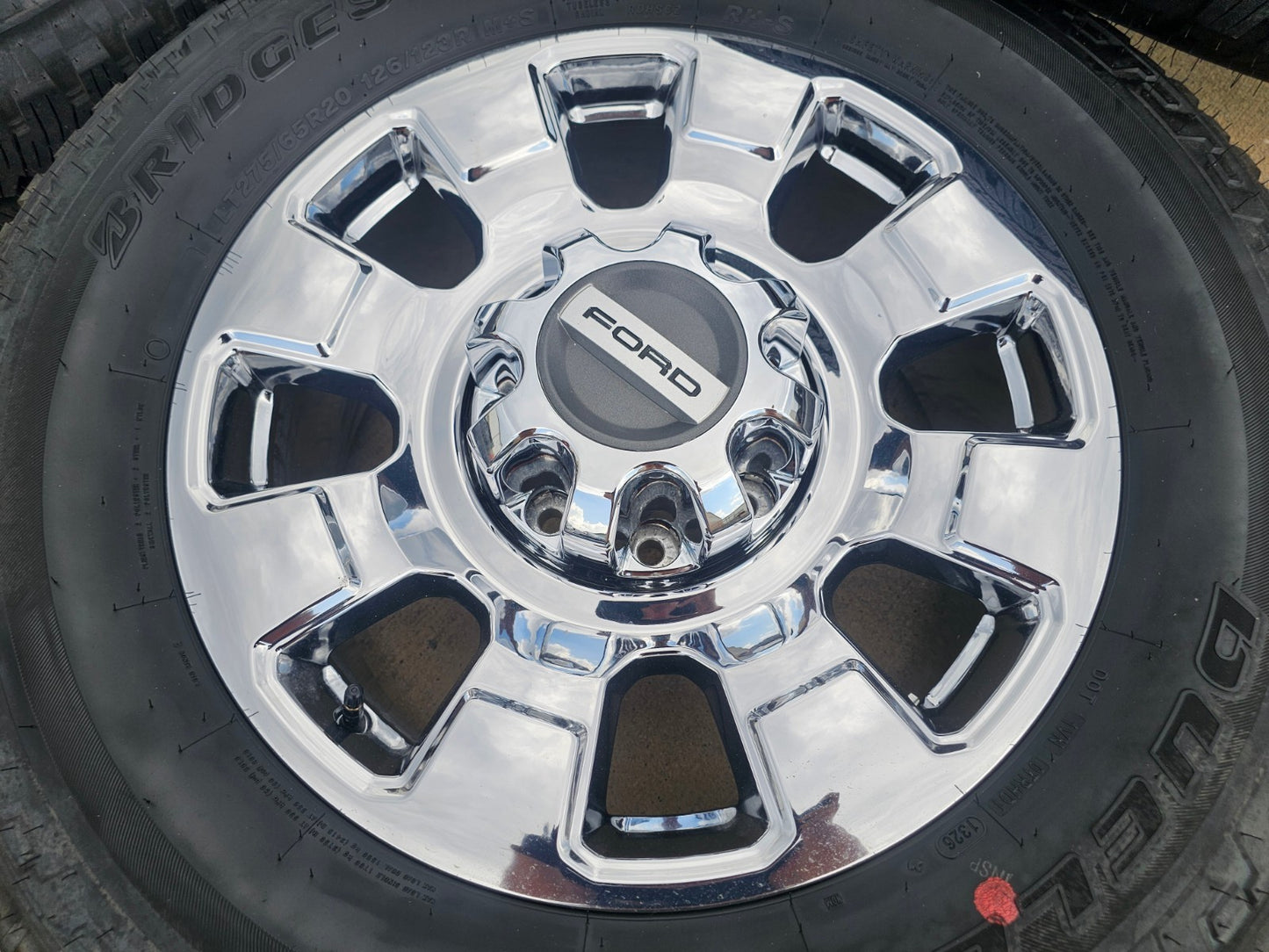 20" Ford F-250 F-350 OEM LARIAT LIMITED 10295 25085 10552 wheels rims CHROME NEW
