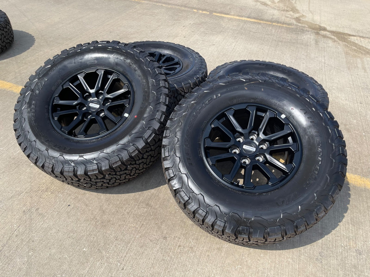 17" Ford F-150 Raptor OEM 10611 rims wheels Bronco SET 2026 2027 BFG 35" SET NEW