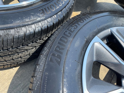 20" Chevy Silverado 1500 Tahoe OEM 5915 5916 wheels rims BRIDGESTONE SET