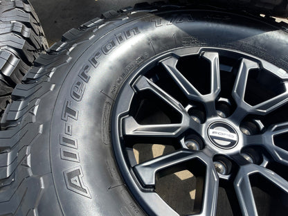 17" Ford F-150 Raptor OEM 10611 rims wheels Bronco SET 2026 2027 BFG 35" SET NEW