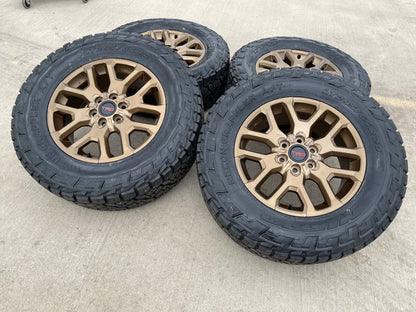 20" Toyota Tundra TRD TSS OEM wheels rims BRONZE 95359 Sequoia 75277 NITRO 35"