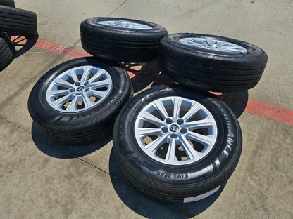18" Toyota Grand Highlander OEM wheels rims tires Lexus TX350 2024 2025 2026