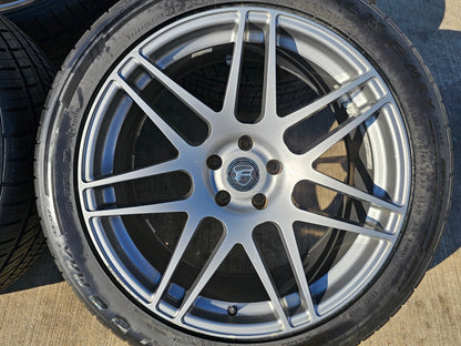 20" 20x9.5 20x10.5 Forgestar Performance F14 Dodge Charger Challenger wheel rims