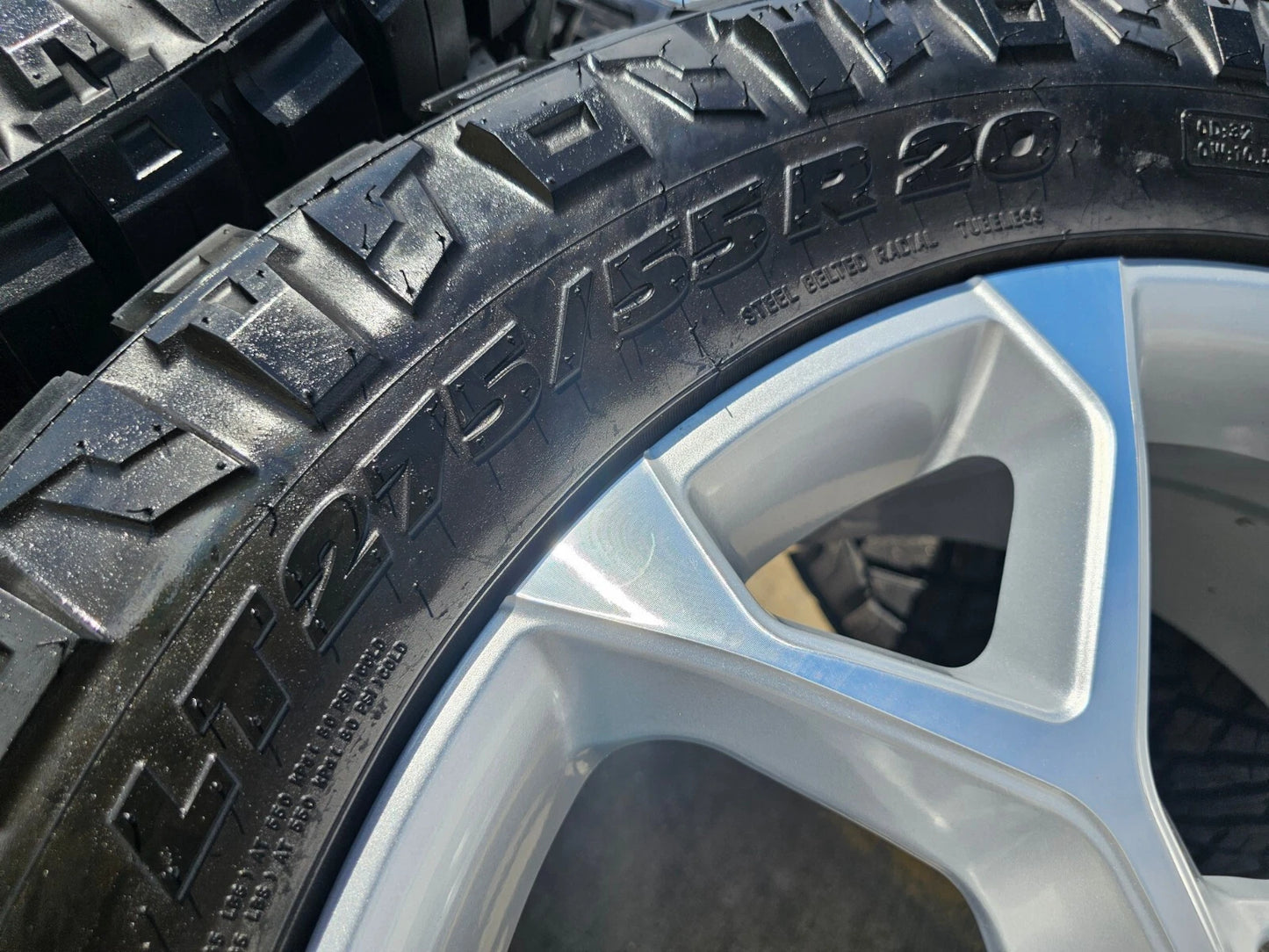 20x8.5 20" Xcess X05 Land Rover DEFENDER Range Rover wheels rims 5x120 5x4.75