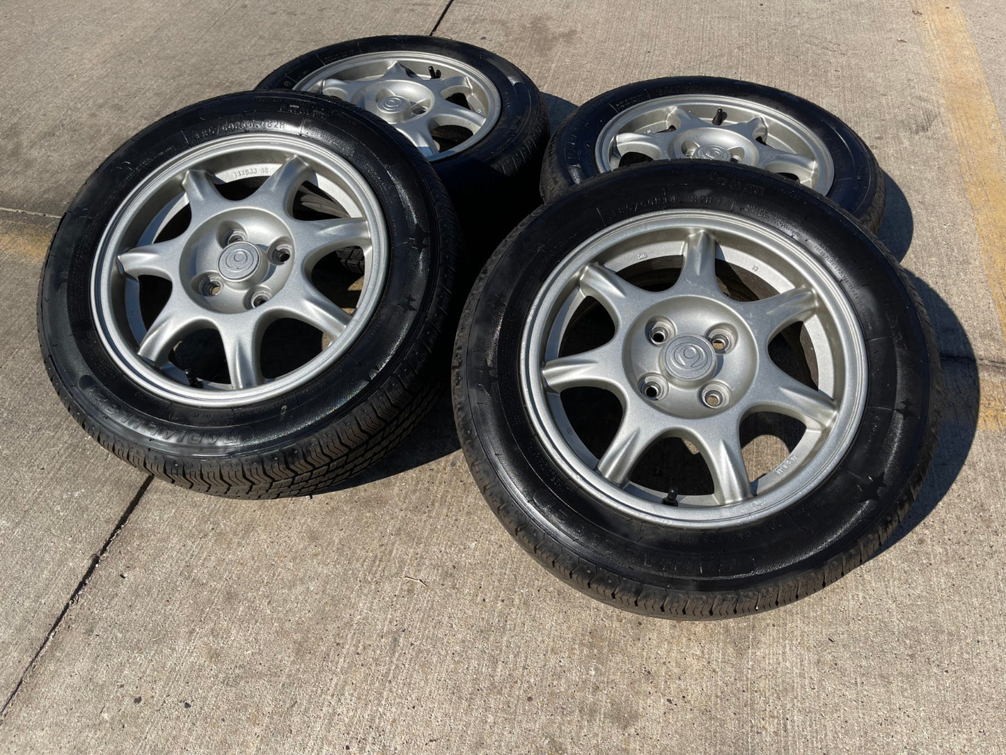 14" 14x6 Mazda Miata OEM 64755 wheels rims 1994 1997 2000 2005