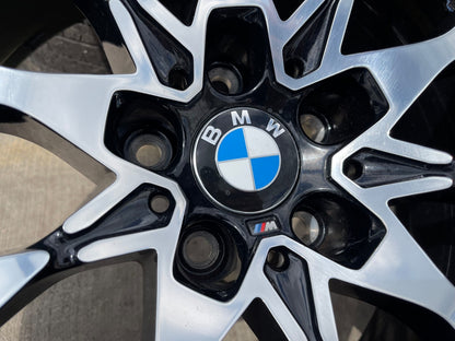 19" BMW M2 640i 650i OEM 86445 86448 F87 wheels rims 5x120 tires MICHELIN