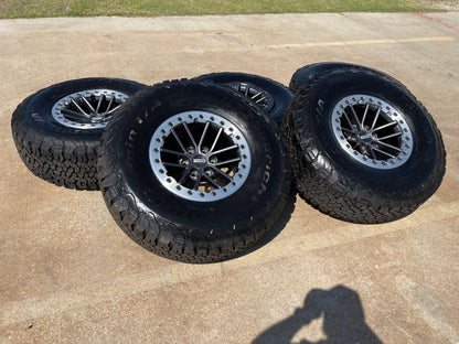 (5) 17" Ford F-150 Raptor OEM rims wheels TRUE BEADLOCK 96450 Expedition BFG 37"