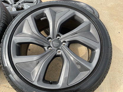 23" Land Rover Range CARBON OEM 72386 wheels rims SET 2025 2026 2027 PIRELLI NEW