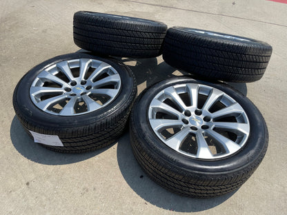 22" Chevy Silverado High Country OEM 5922 wheels rims Tahoe BRIDGESTONE NEW