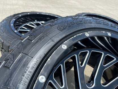 22x12 XTREME FORCE XF- 8 Chevy Silverado Ford F-150 RAM wheels rims 6x139 6x135