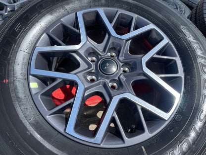 18" Jeep Wrangler Gladiator Grand Cherokee OEM 9331 wheels rims SET 2026 NEW