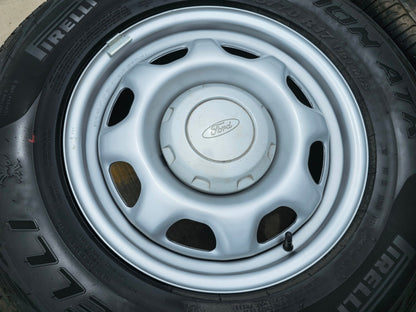 17" Ford F-150 OEM rims wheels 3857 tires steel 2023 2024 2025 PIRELLI A/T NEW