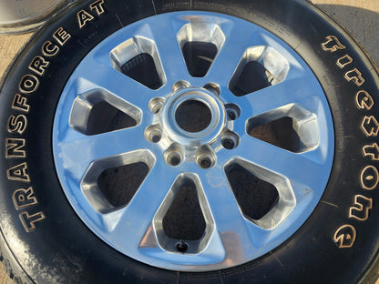 (1) 20" Dodge Ram 2500 3500 LARAMIE OEM 2700 POLISHED wheel rim spare