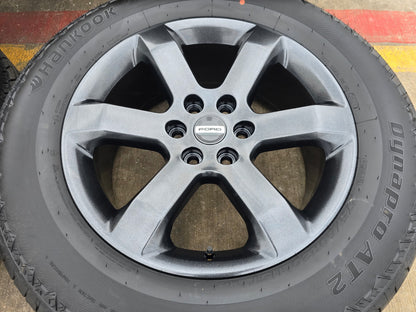20" Ford F-150 OEM rims wheels GRAY 10347 Expedition HANKOOK A/T2 NEW