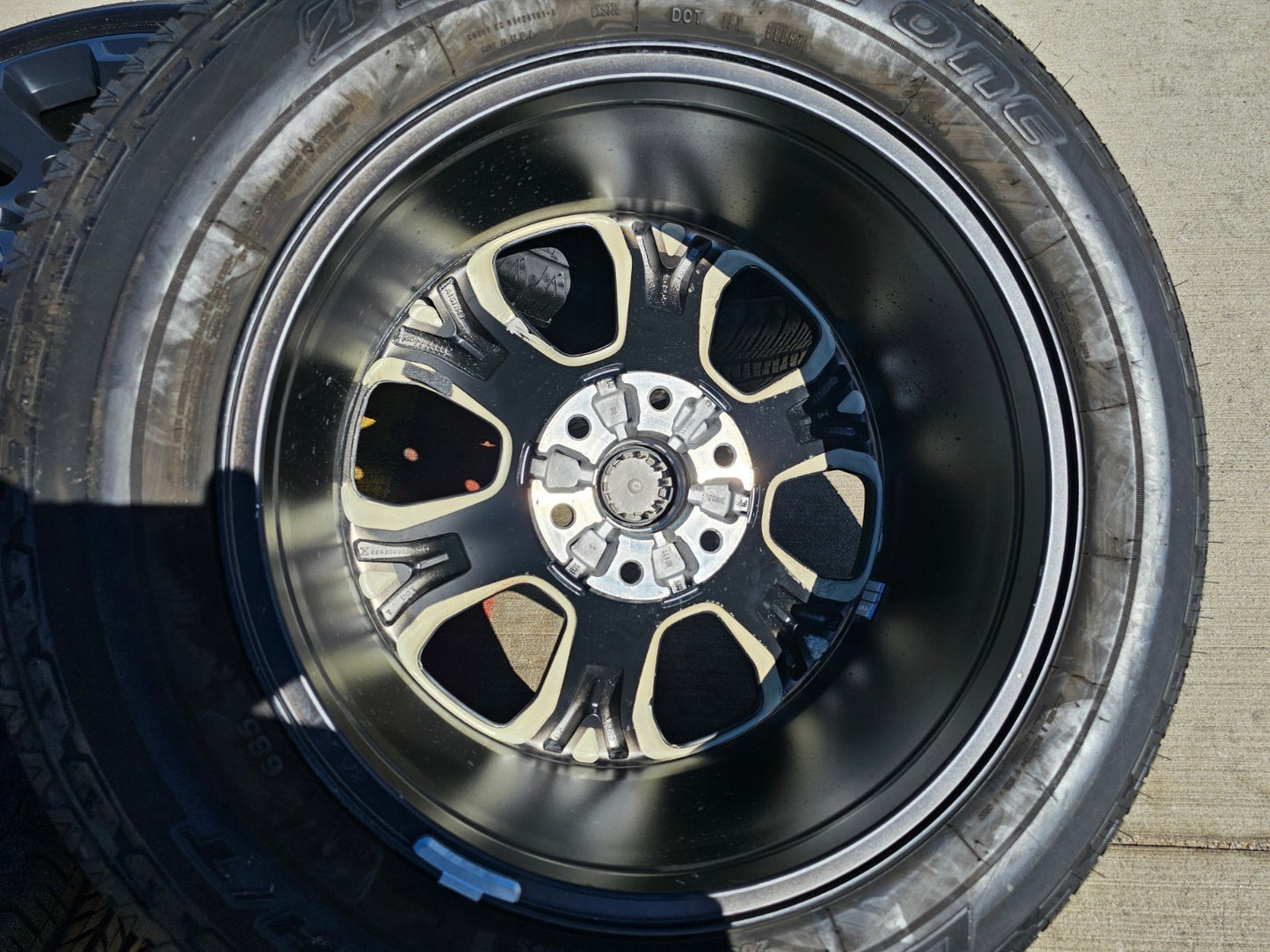 20" Dodge Ram 1500 OEM Laramie Black 2680 wheels rims 2022 2023 2024 2025 2026