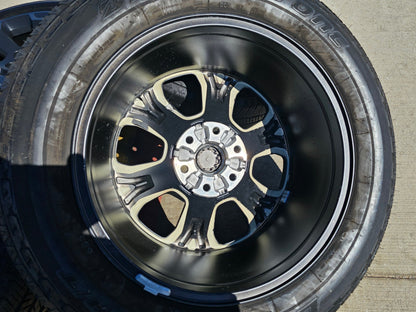 20" Dodge Ram 1500 OEM Laramie Black 2680 wheels rims 2022 2023 2024 2025 2026